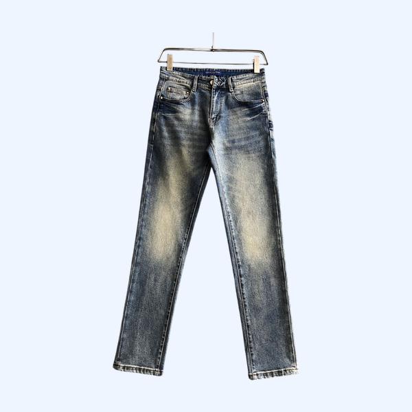 LV 워싱 데님 팬츠