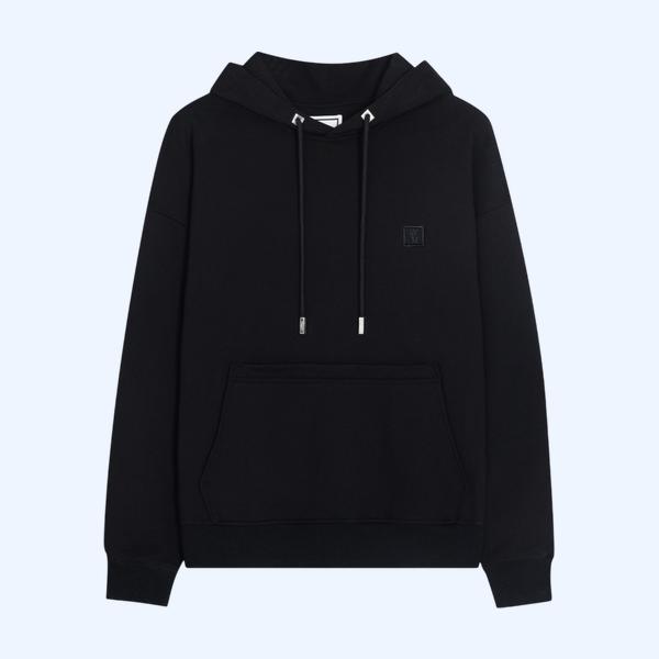 우영미 무늬 후드티