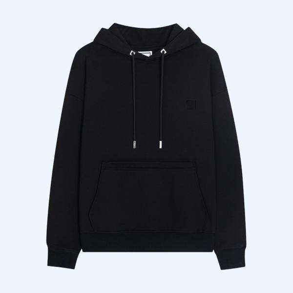 우영미 무늬 후드티