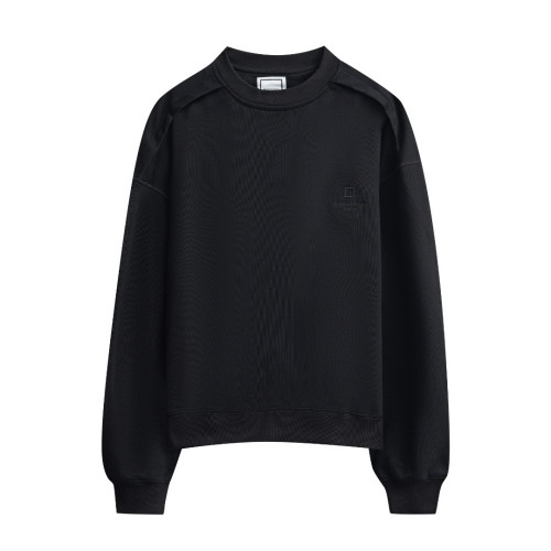 우영미 스퀘어 라인 스웨트 셔츠