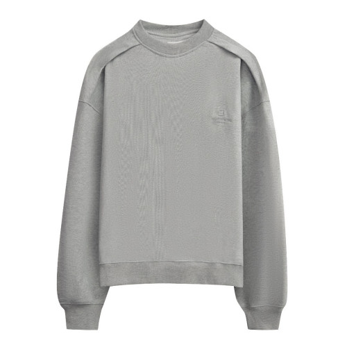 우영미 스퀘어 라인 스웨트 셔츠