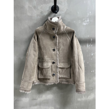 발랜시아가 레트로 스웨이드재킷