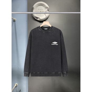 발랜시아가 로고 스웨트 셔츠