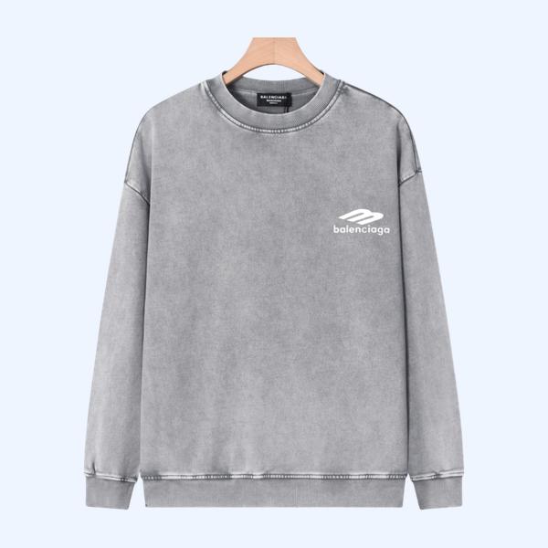 발랜시아가 로고 스웨트 셔츠