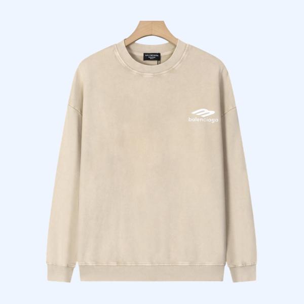 발랜시아가 로고 스웨트 셔츠