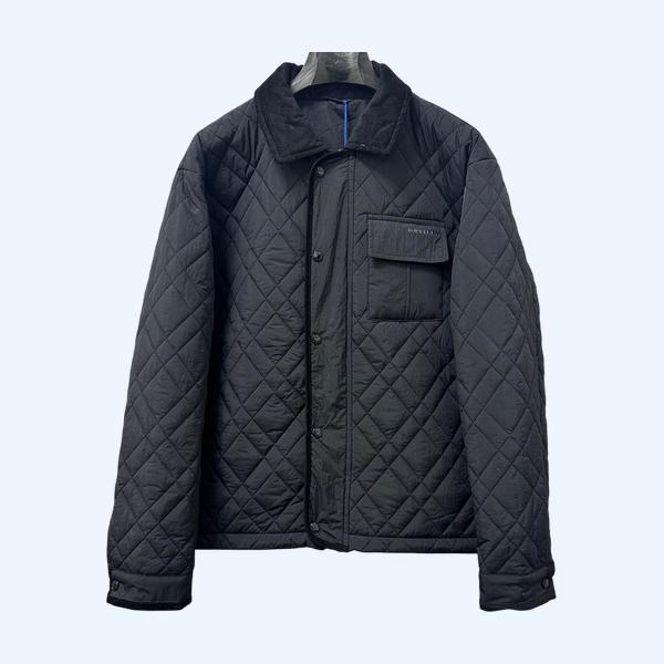 버버리 라펠 코튼 재킷