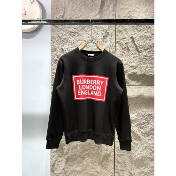 버버리 로고 플리스 스웨터 셔츠