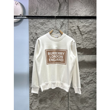 버버리 로고 플리스 스웨터 셔츠