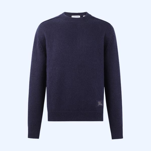 버버리 크루넥 캐시미어 스웨터