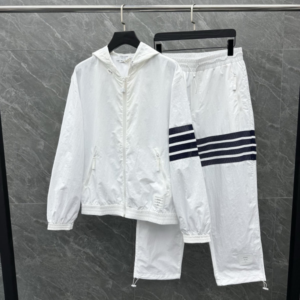 TB 히든 스트라이프 드로스트링 팬츠