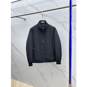 제냐 스탠드업 칼라다운 재킷