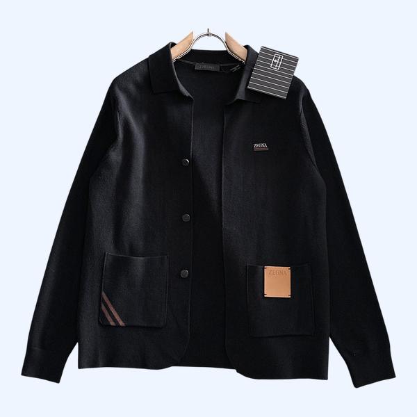 제냐 울 코튼 혼방 가디건