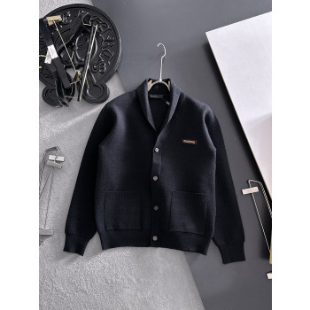 제냐 코튼 혼방 가디건