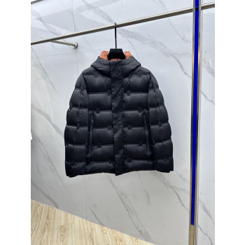 제냐 클래식 후드 다운재킷