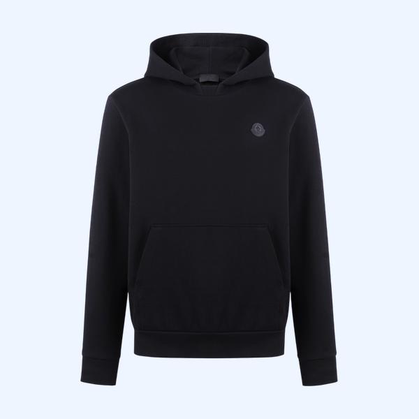 몽클레어 후드 코튼 스웨터 셔츠