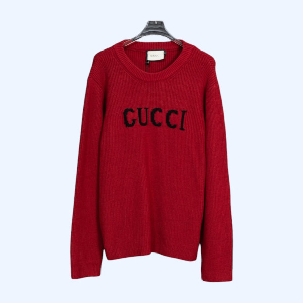 구찌 자수 니트