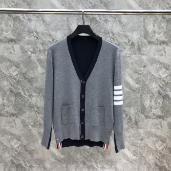 TB 리버서블 컬러 블록 가디건