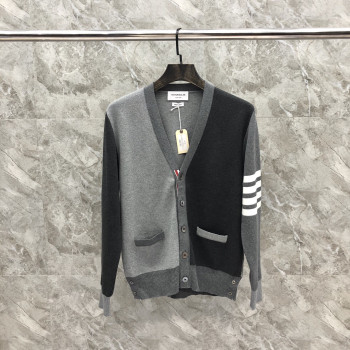 TB 마카롱 베일 컬러블록 가디건