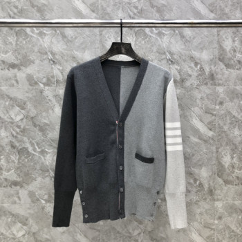 TB 마카롱 베일 컬러블록 가디건