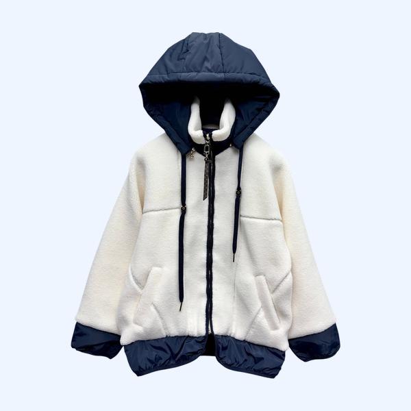 LV 양모 후드 재킷