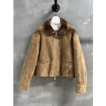 미우미우 퍼 올인원 재킷