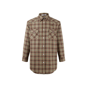 미우미우 라펠 싱글 브레스트 셔츠