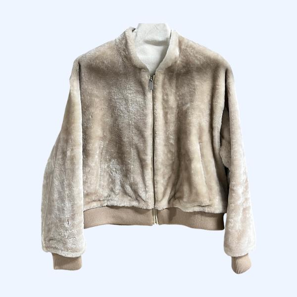 LP 리버서블 가죽 재킷