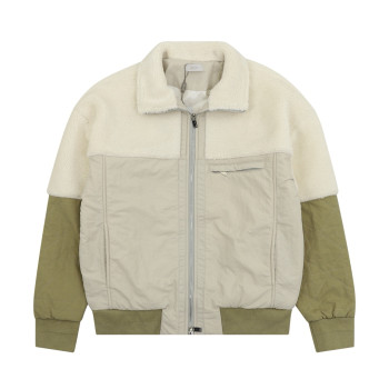 디올 테디 시티 로고 지퍼 재킷