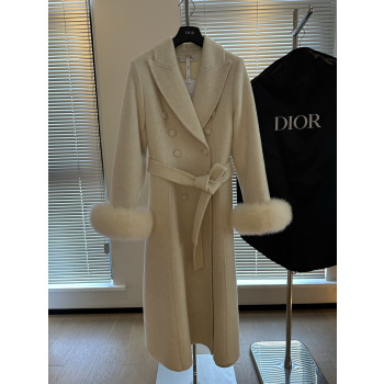 디올 템퍼먼투 캐시미어 코트