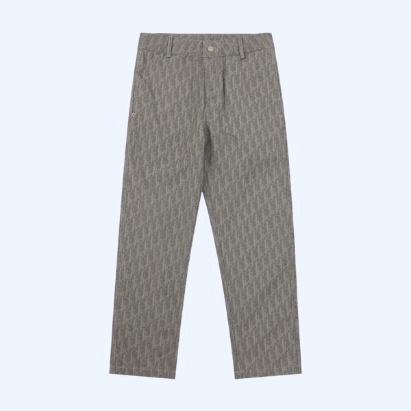 디올 풀프린트 우븐 팬츠