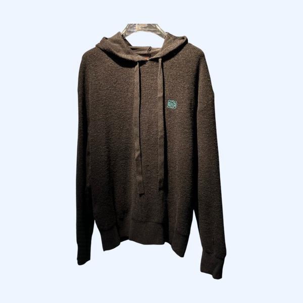 로에베 아나그램 자수 후드 스웨터