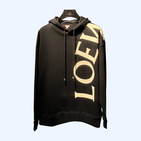 로에베 프린트 후드티