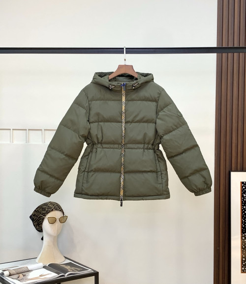 버버리 후드다운 재킷