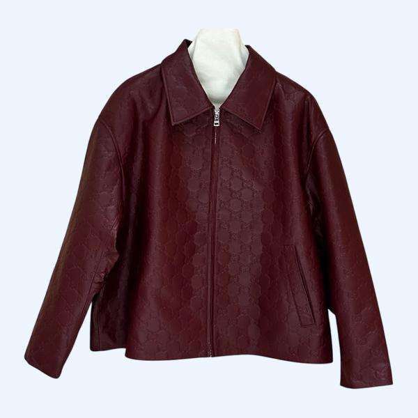 구찌 가죽 재킷