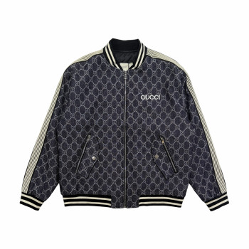 구찌 더블 G풀 프린트 지퍼 재킷