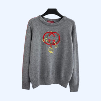 구찌 라운드넥 루즈핏 니트