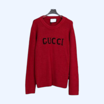 구찌 자수 니트