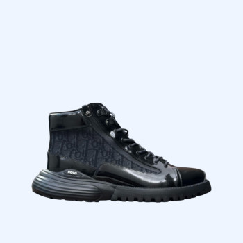 디올 레이스업 하이탑부츠