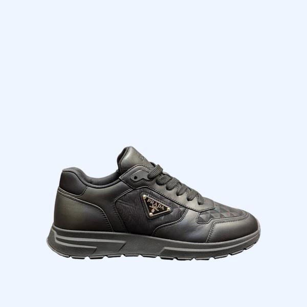 프라다 에나멜 로고슈즈