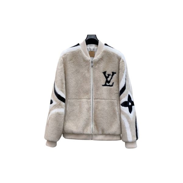 LV 모피 재킷