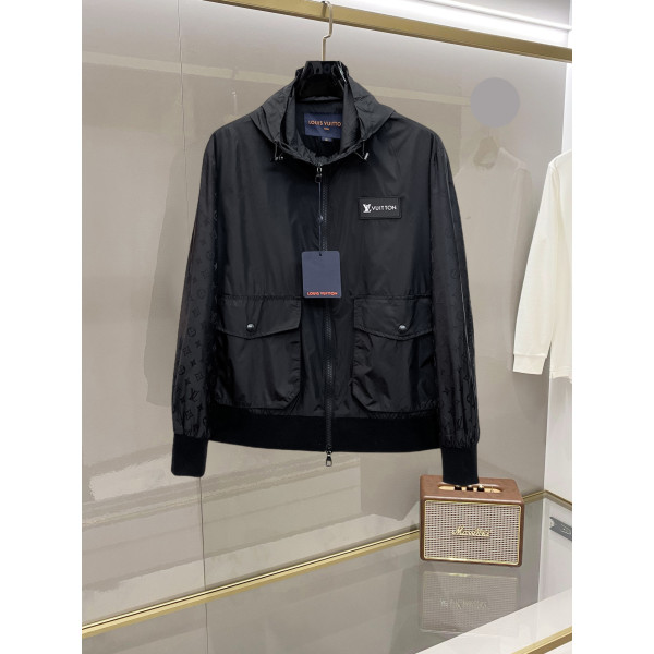 LV 블랙로고 재킷