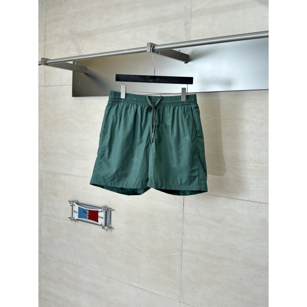 LV 풀프린트 엠보싱 다크패턴 비치 쇼츠