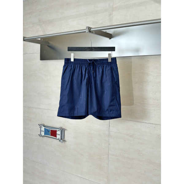 LV 풀프린트 엠보싱 다크패턴 비치 쇼츠