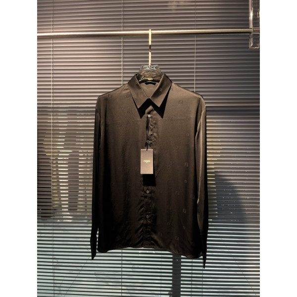 펜디 풀 프린트 자카드 셔츠