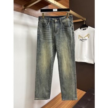 펜디 로고 청바지