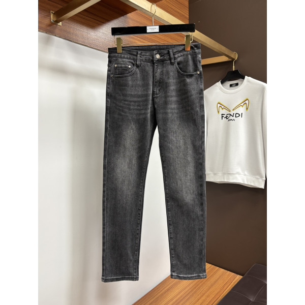 펜디 블랙 청바지