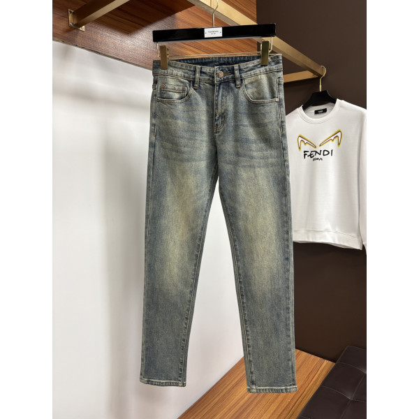 펜디 로고 청바지