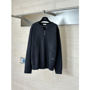 디올 쓰리버튼 울 브렌드 풀오버 셔츠