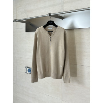 디올 쓰리버튼 울 브렌드 풀오버 셔츠