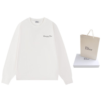 디올 클래식 로고 라운드넥 스웨트